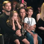 Tobey Maguire With His Wife And Children