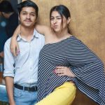 Aparna Dixit With Her Brother