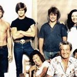 Patrick Swayze Old Image With His Parents, Brothers And Sisters