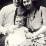 Carol Channing Childhood Image With Her Parents