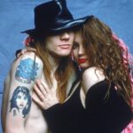Axl Rose With His Wife