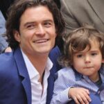 Orlando Bloom With His Son