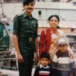 Rohit Reddy Childhood Image With His Parents