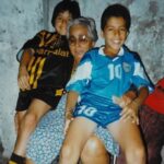 Luis Suárez Childhood Photo With His Mother And Brother