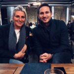 Frank Lampard With His Sister Claire Lampard