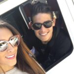 James Rodríguez With His Wife