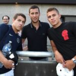 Thorgan Hazard With His Brothers