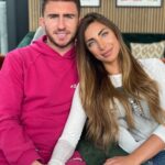 Aymeric Laporte With His Wife (to be)