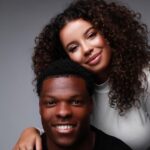 Denzel Dumfries With His Wife