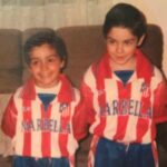 Yannick Carrasco Childhood Picture With His Brother