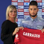 Yannick Carrasco With His Mother