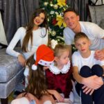 Nemanja Matic With His Wife, Daughters And Son