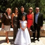 Pablo Sarabia With His Family