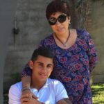 Cristian Romero With His Mother