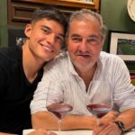 Joaquin Correa With His Father