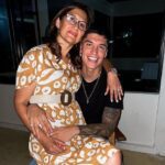 Joaquin Correa With His Mother