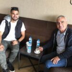 Aziz Behich With His Father