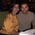 Aziz Behich With His Mother
