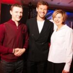 Fyodor Smolov With His Father And Mother