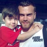 Igor Akinfeev With His Son