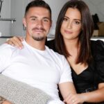Jamie Maclaren With His Wife (to be) Or Fiance