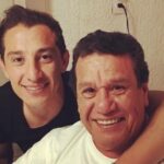 Andres Guardado With His Father