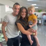 Andres Guardado With His Wife And Son