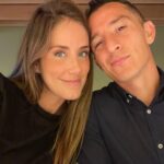 Andres Guardado With His Wife Sandra
