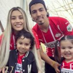 Erick Gutierrez With His Girlfriend And Children