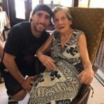 Fernando Gorriaran With His Grandmother
