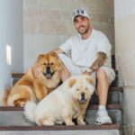 Fernando Gorriaran With His Pets