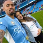 Gabriel Jesus With His Girlfriend Or Wife (to be)