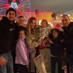 Guillermo Ochoa With His Parents, Wife, And Children