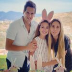 Sebastian Sosa With His Wife And Older Daughter