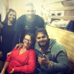 Weverton With His Mother, Sister And Brother