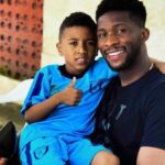 Jefferson Lerma With His Son
