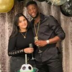Jefferson Lerma With His Wife