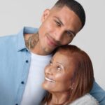 Paolo Guerrero With His Mother