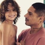Paolo Guerrero With His Son