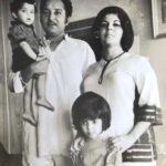 Sajid Khan Childhood Picture With His Parents And Sister