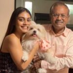 Sreejita De With Her Father