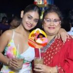 Sreejita De With Her Mother Lipi De