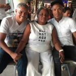 Wilmar Barrios With His Father And Grandmother