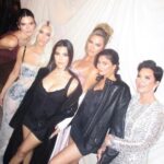 Kendall Jenner With Her Mother And Sisters