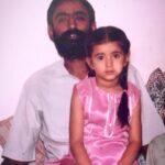 Saba Azad With Her Father