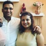 Gaurav Gupta with his wife