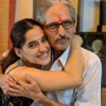 Priya Bapat with her father