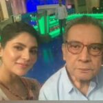 Paayel Sarkar with her father